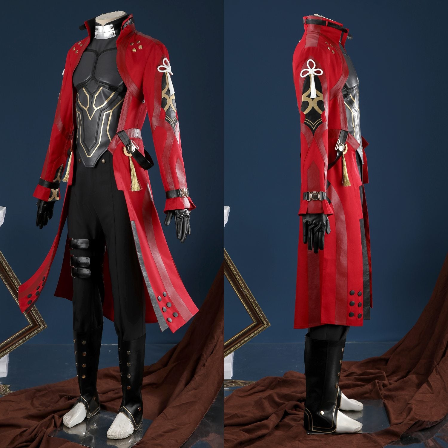 Honkai: Star Rail X Fate Archer Red A Full Set Cosplay Costumes