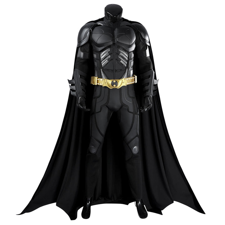 The Dark Knight Rises Batman Bruce Wayne Cosplay Costumes Halloween Themed Party Outfits