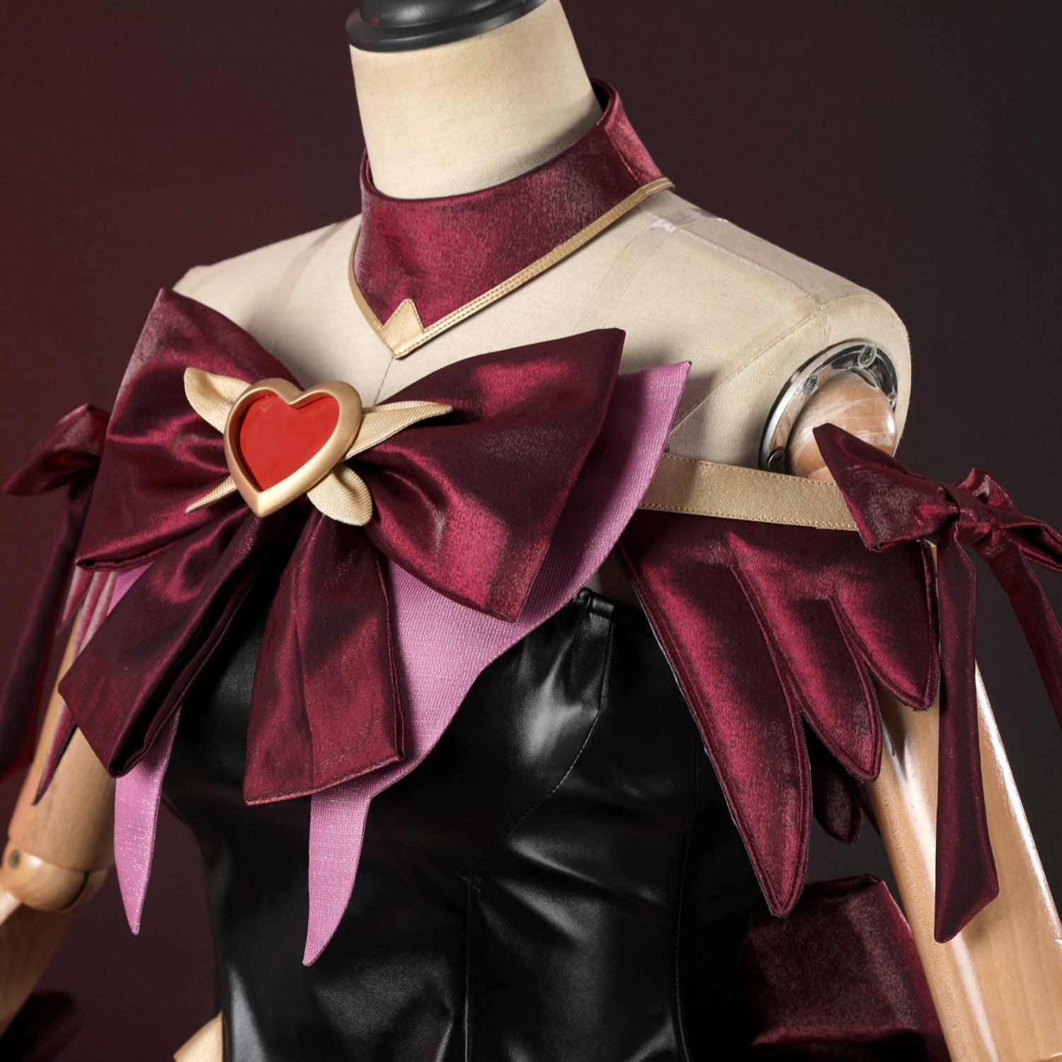 Overwatch 2 Magical Girl Juno Red Black Full Set Cosplay Costumes