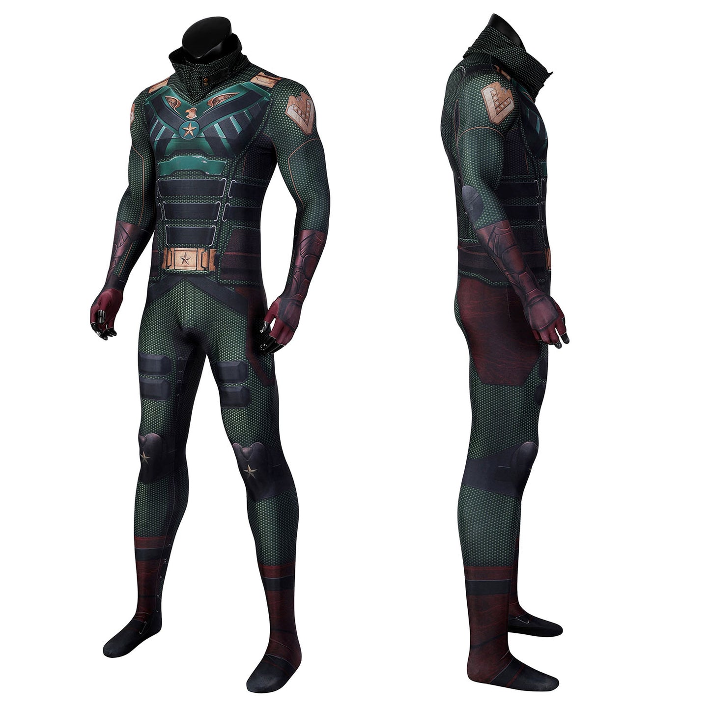 The Boys Season 3 Soldier Boy Male Jumpsuit with Helmet Cosplay Costumes