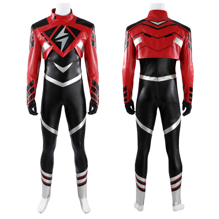 Absolute Flash Red Suit Top Level Movie Cosplay Costumes