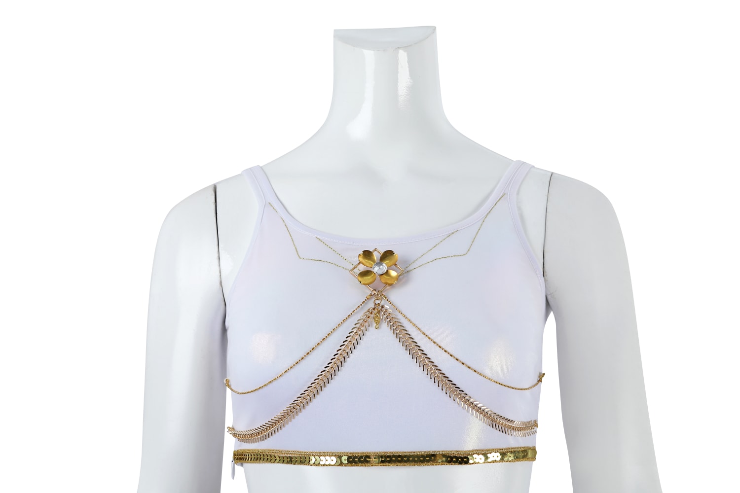 KPop Demon Hunters Mira White Stage Outfit Cosplay Costumes