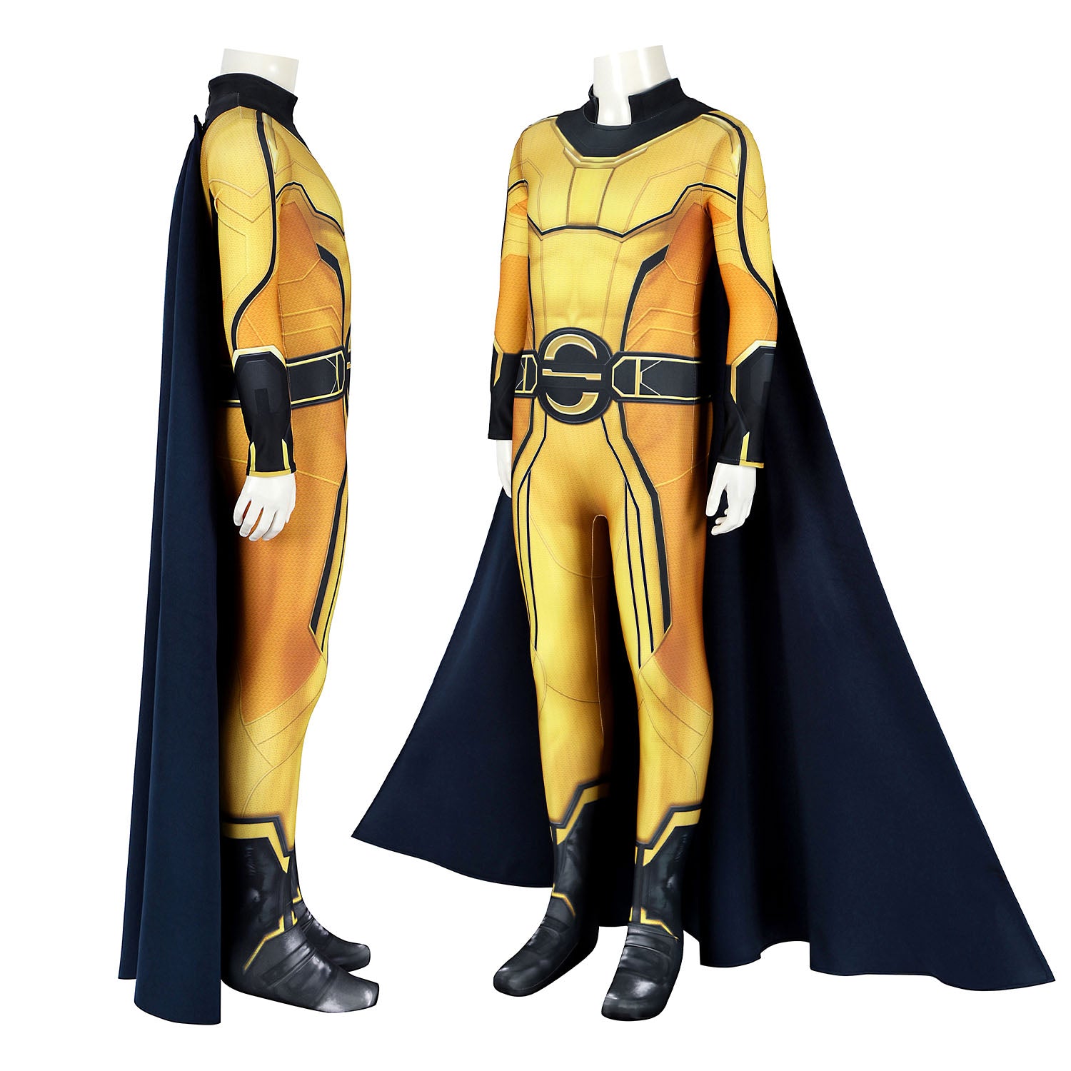 Thunderbolts Sentry Kids Jumpsuit With Cloak Cosplay Costumes
