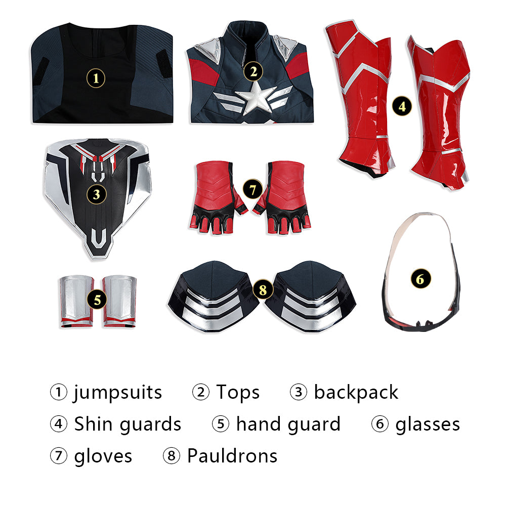 Captain America 4 Brave New World Full Set Top Level Cosplay Costumes