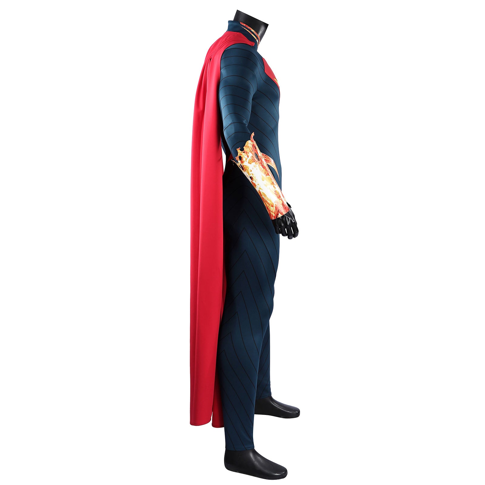 Absolute Superman Fire Battlesuit High Level Cosplay Costumes