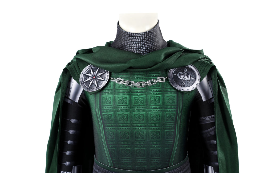Avengers 5 Doomsday Doctor Doom Victor Von Doom Kids Jumpsuit Halloween Costumes