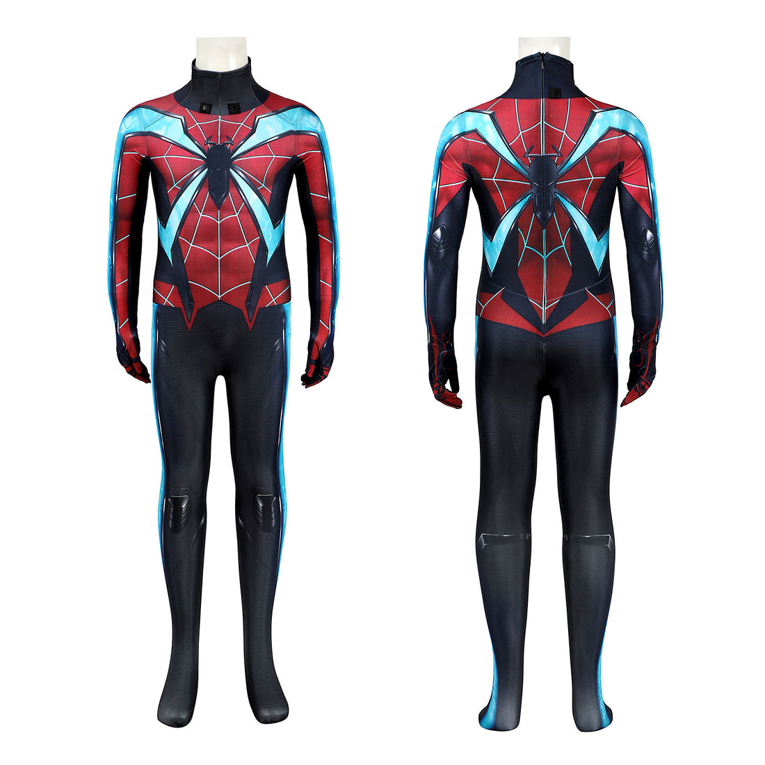 Marvel's Spider-Man 2 Evolve Suit Kids Jumpsuit Cosplay Costumes