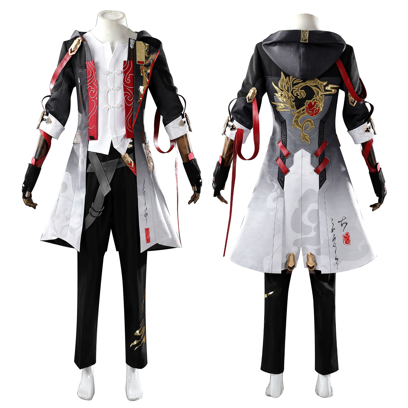 Honkai: Star Rail Male Trailblazer Caelus Top Cosplay Costumes