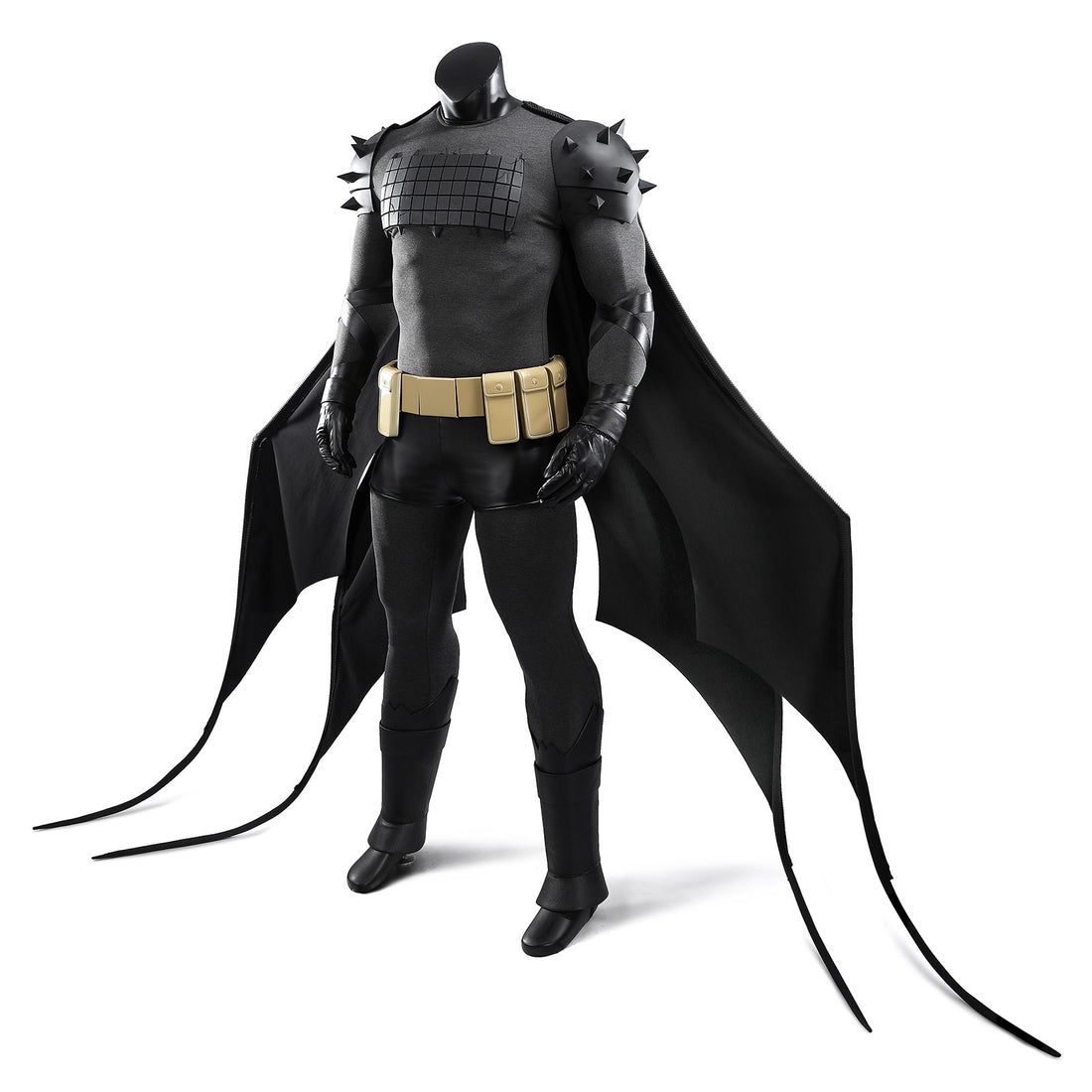 Absolute Batman Bruce Wayne Jumpsuit Full Set Cosplay Costumes