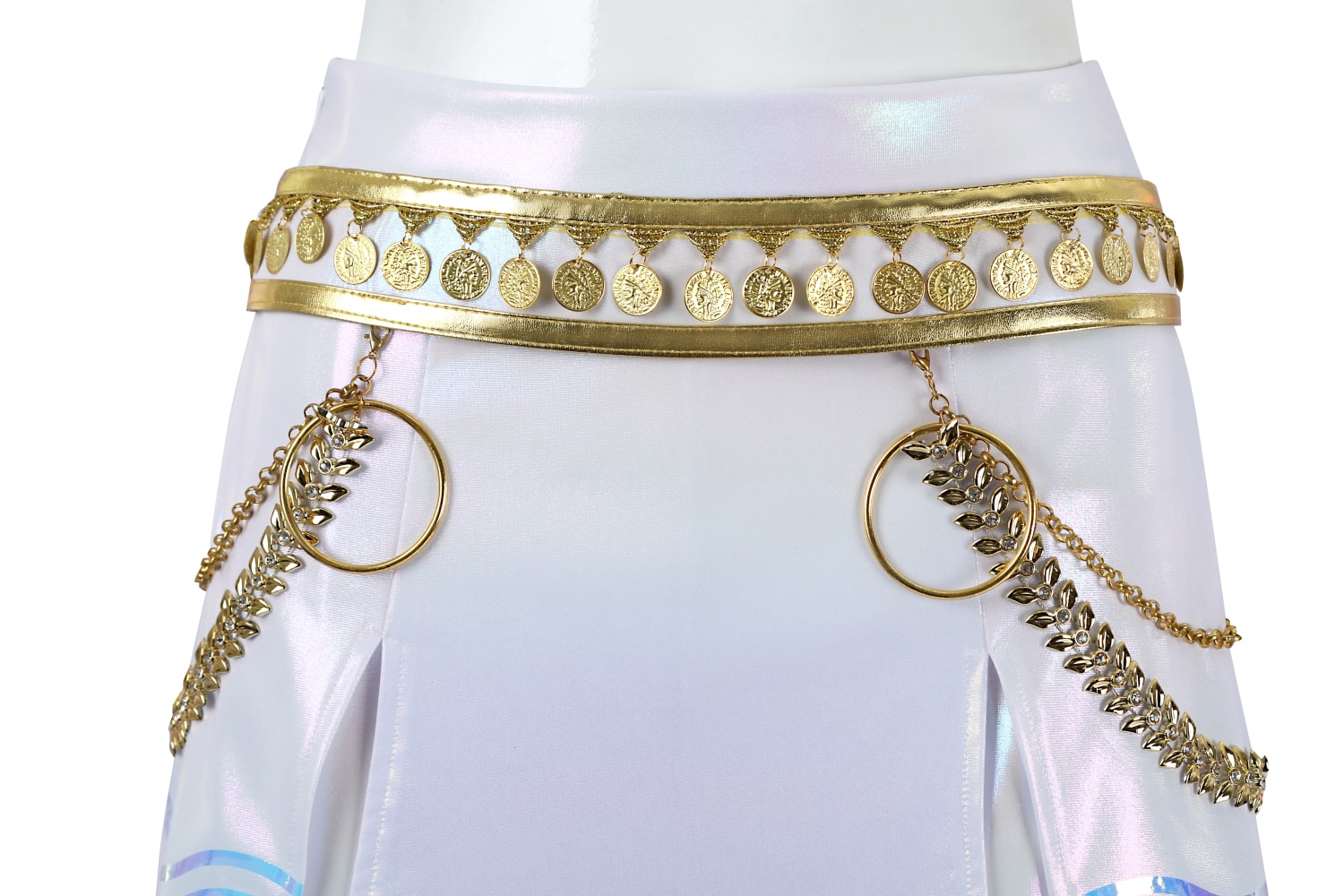 KPop Demon Hunters Zoey White Stage Outfit Cosplay Costumes