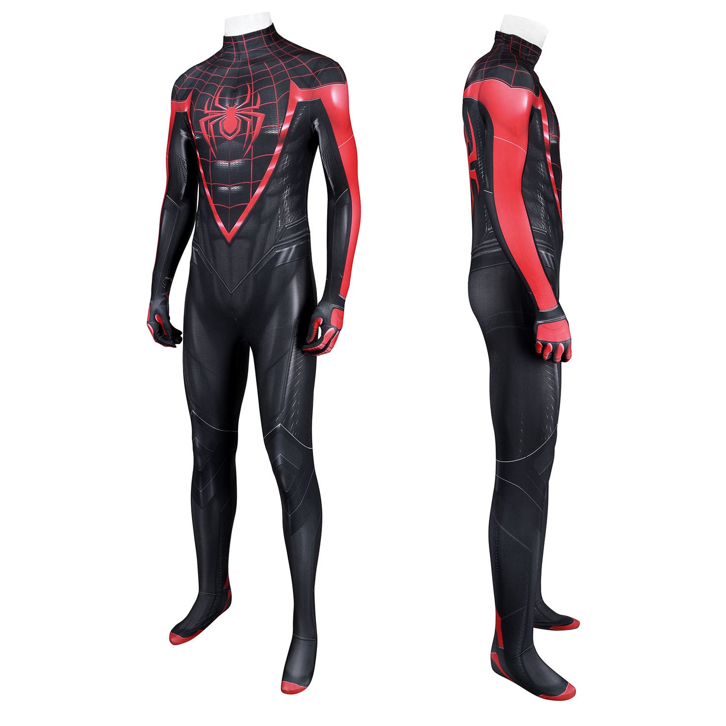 Marvel's Spider-Man 2 Miles Morales New Version Male Jumpsuit Cosplay Costumes