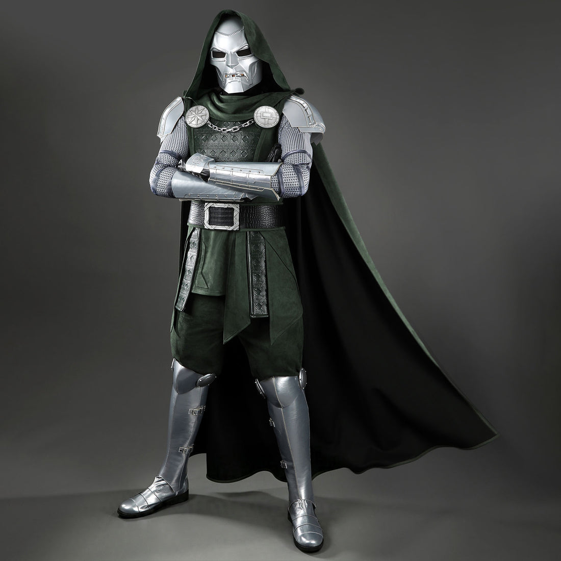 Avengers 5 Doomsday Doctor Doom Cosplay Costumes Halloween Theme Party Outfits