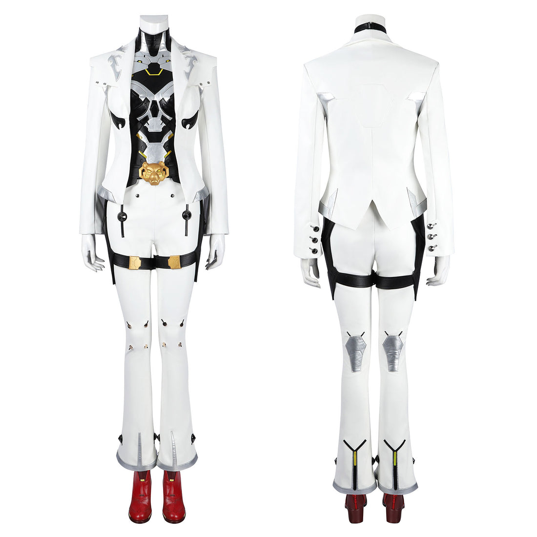 Game Overwatch Shion Cosplay Costumes Top Level Women Streamer Outfits