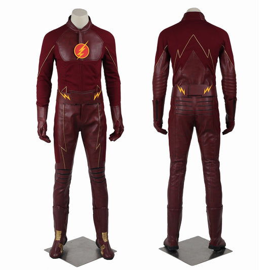 The Flash Season 2 Barry Allen Male Fullset Cosplay Costumes