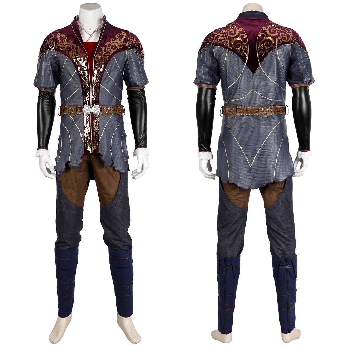 Baldur's Gate 3 Astarion Male Fullset Cosplay Costumes