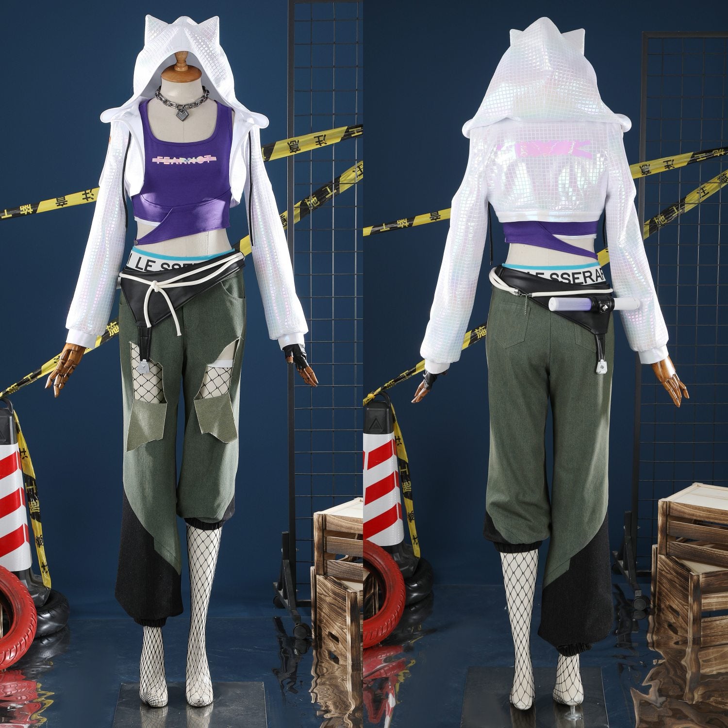 Game Overwatch 2 Ashe Female Full Set Outfit Cosplay Costumes