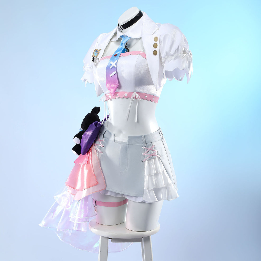 Wuthering Waves Korea Anniversary Denia Top Cosplay Costumes