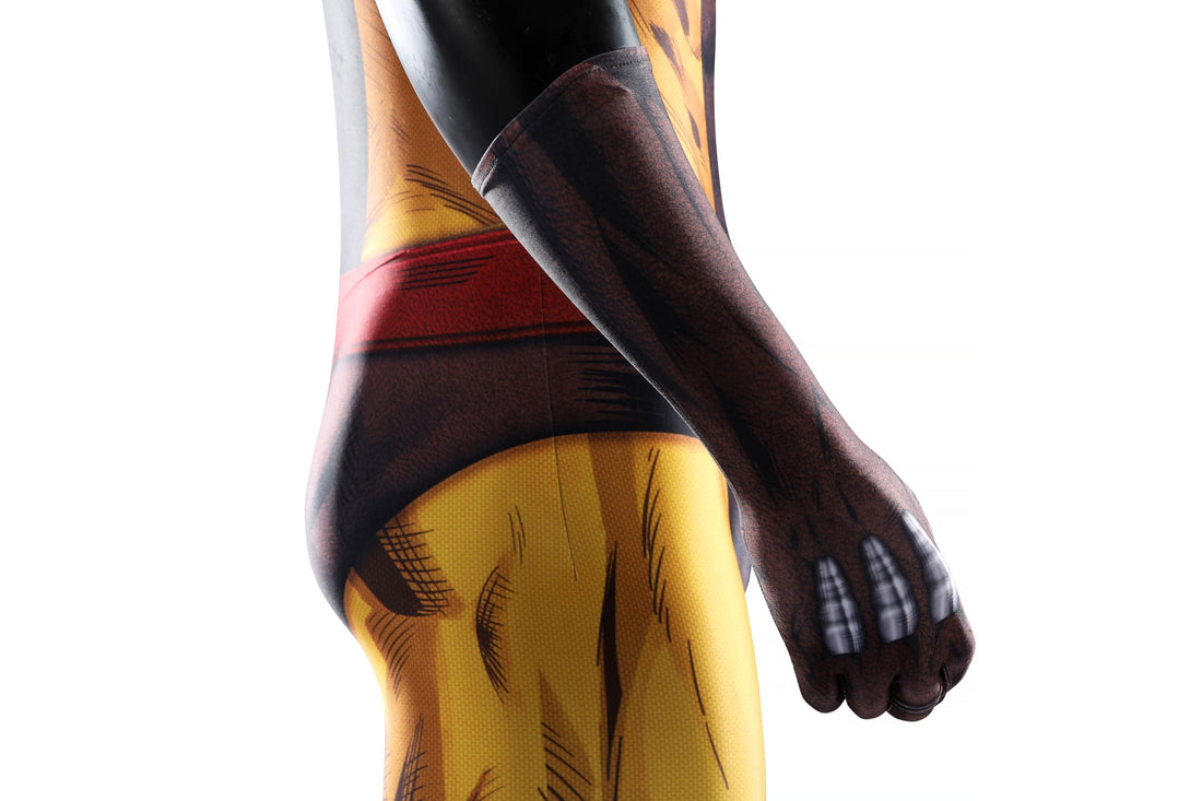 X-Men '97 Wolverine The Brown Suit Jumpsuit Helmet Cosplay Costumes