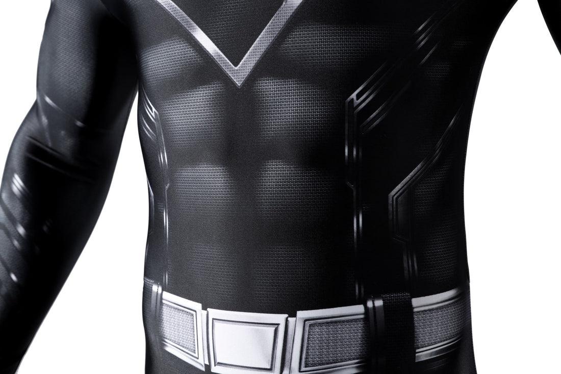 Superman Legacy Clark Kent Black Jumpsuit Cosplay Costumes