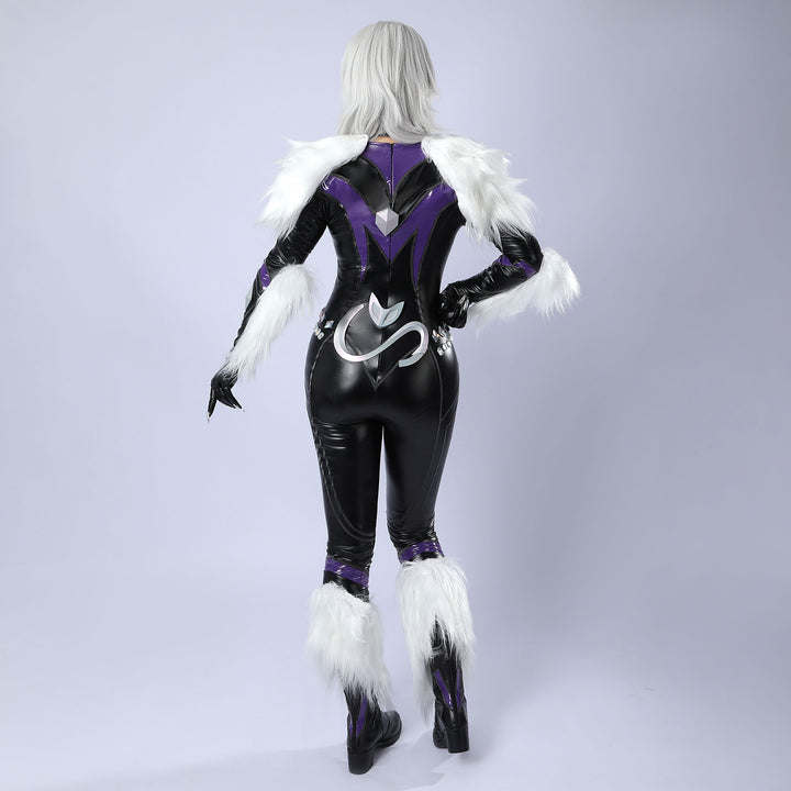Marvel Rivals Black Cat Felicia Hardy Halloween Outfit Cosplay Costumes