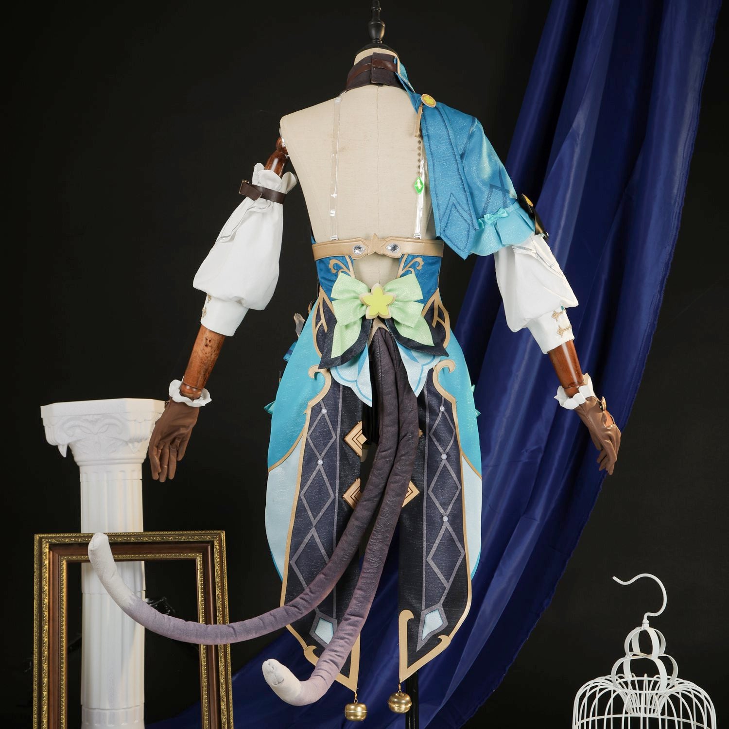 Genshin Impact Phantom in Boots Kirara Cosplay Costumes