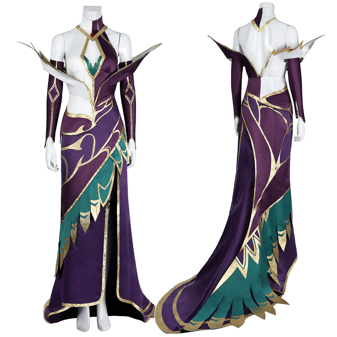 LOL Coven Morgana Premium Edition Female Cosplay Costumes