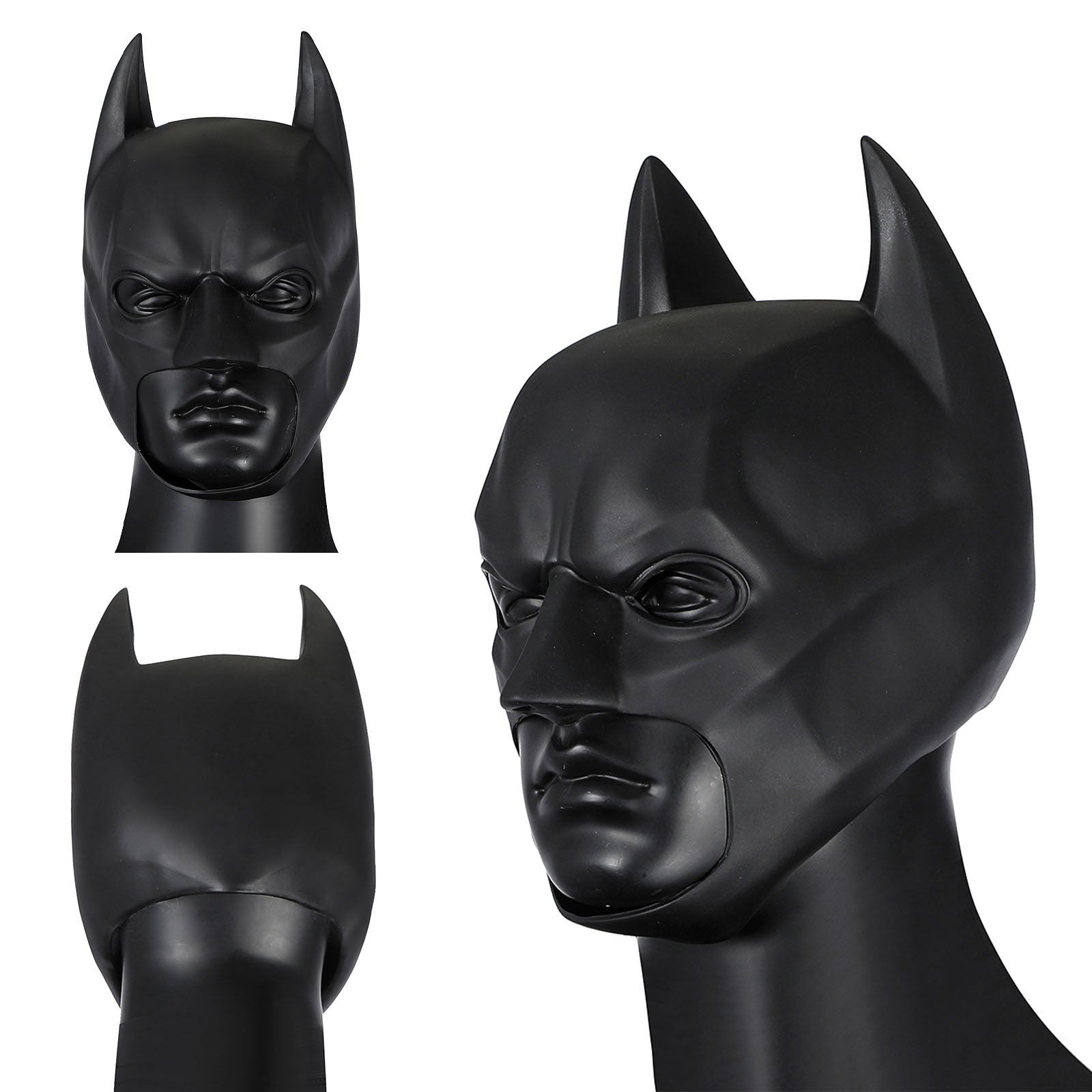 The Dark Knight Rises Batman Bruce Wayne Cosplay Costumes Halloween Themed Party Outfits