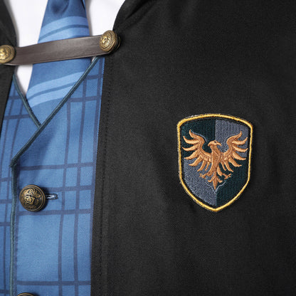 Hogwarts Legacy Ravenclaw Male Uniform Cosplay Costumes