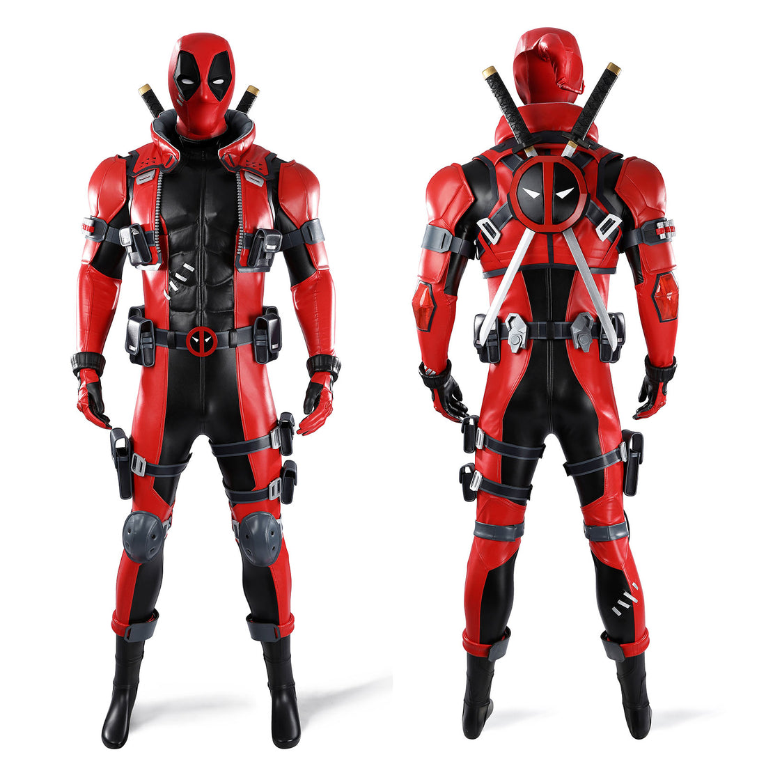Marvel Rivals Deadpool Ver 2 Red Suit Top Level Cosplay Costumes