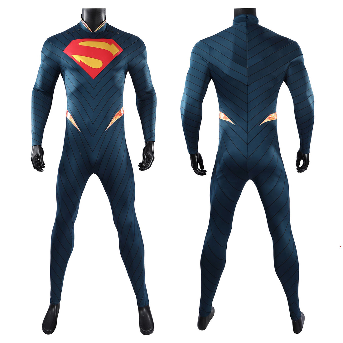 Absolute Superman Fire Battlesuit High Level Cosplay Costumes
