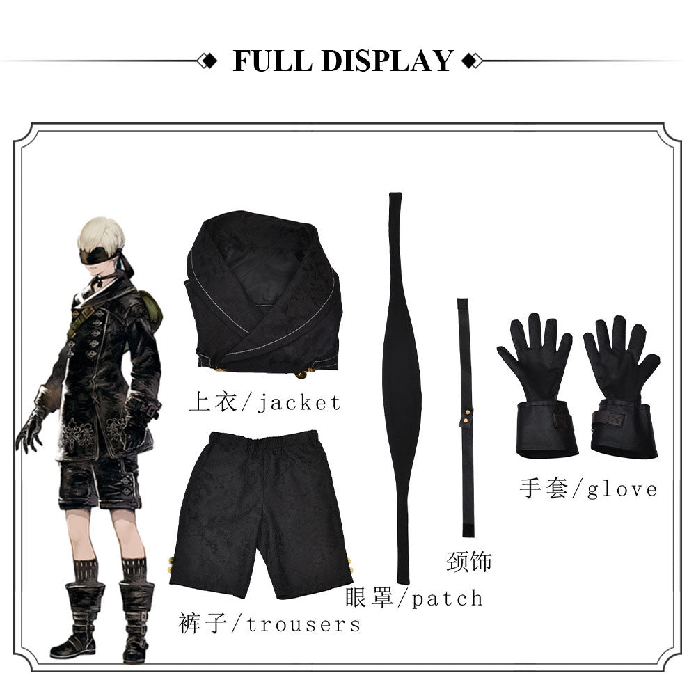 NieR:Automata YoRHa No. 9S Adult Full Set Cosplay Costume