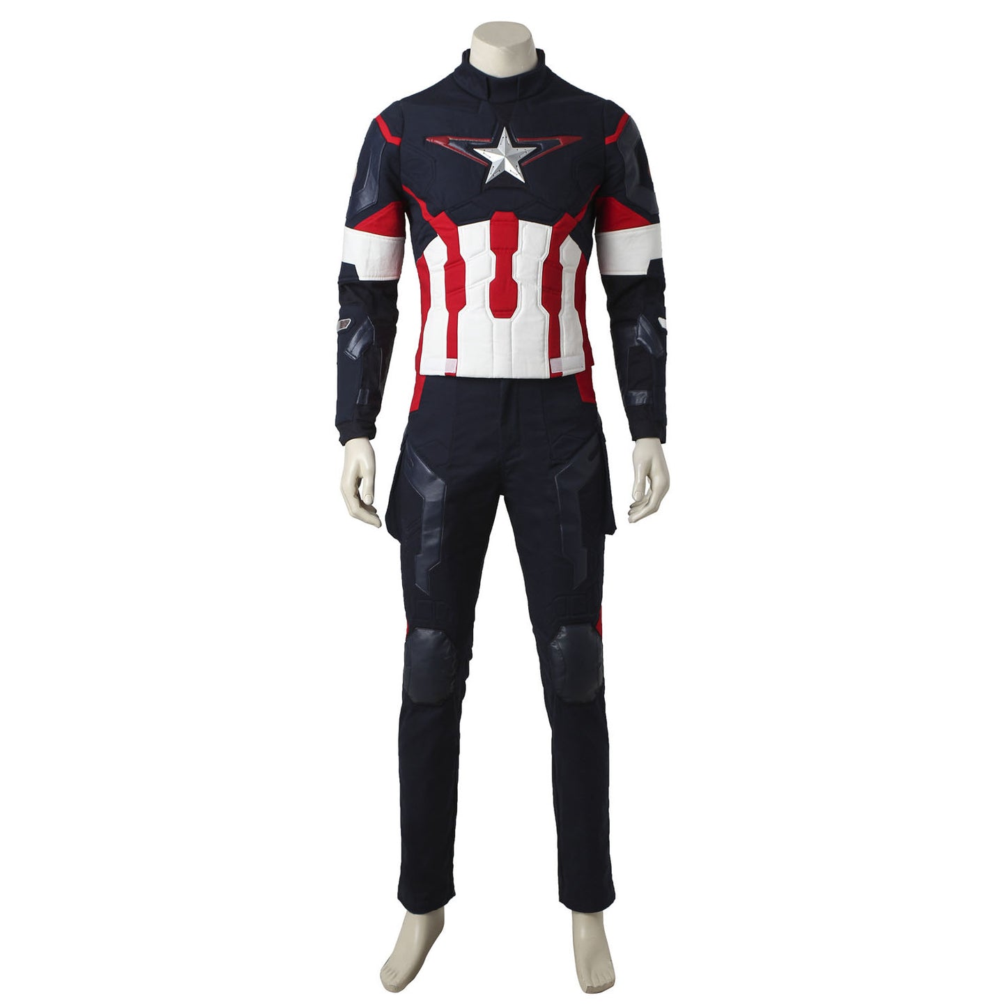 Avengers 2 Age of Ultron Captain America Steve Rogers Male Fullset Cosplay Costumes