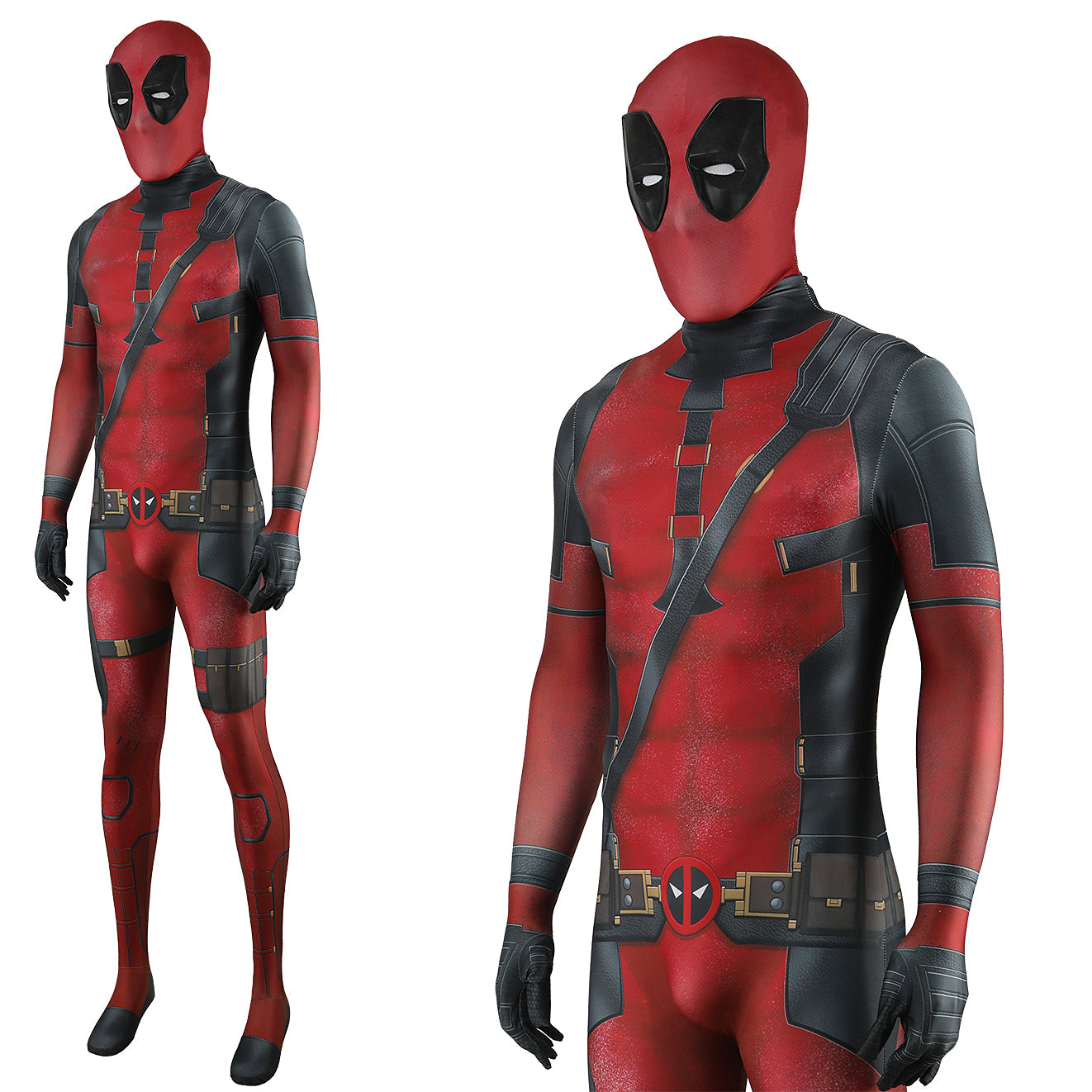 Deadpool 3 Wade Wilson Marvel Mr. Pool Jumpsuit Cosplay Costume