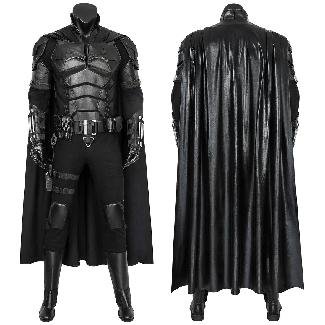 The Batman 2022 Movie Bruce Wayne Robert Pattinson Male Cosplay Costumes