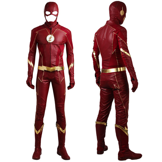 The Flash Season 4 Barry Allen Male Fullset Cosplay Costumes