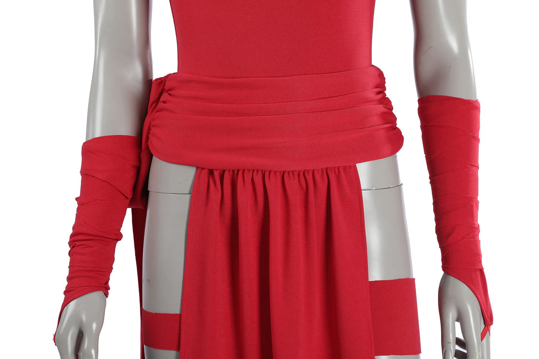 Daredevil Elektra Comic Edition Red Suits Cosplay Costumes Women Themed Party Outfits