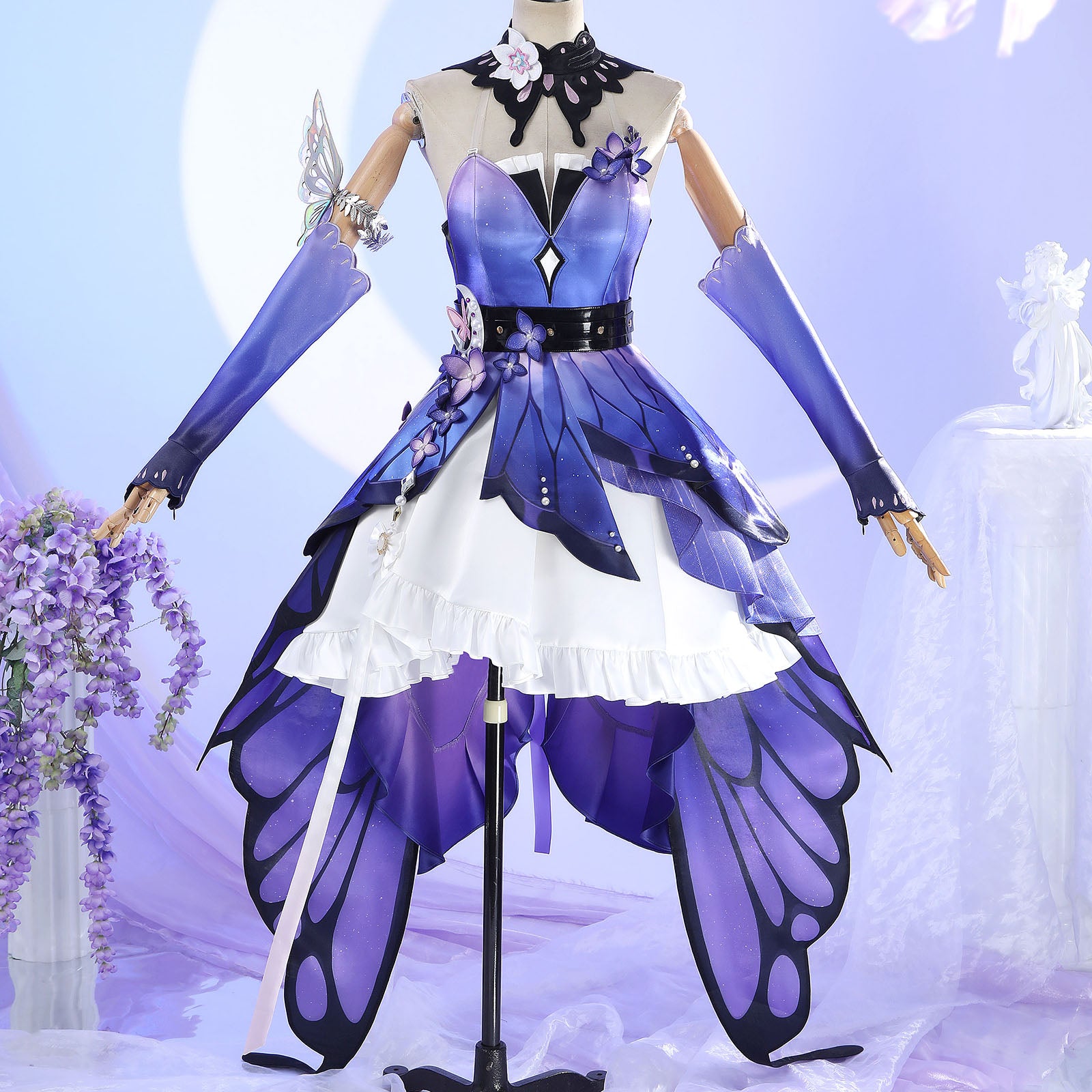 Honkai: Star Rail Castorice Skin Butterfly Suit Cosplay Costumes