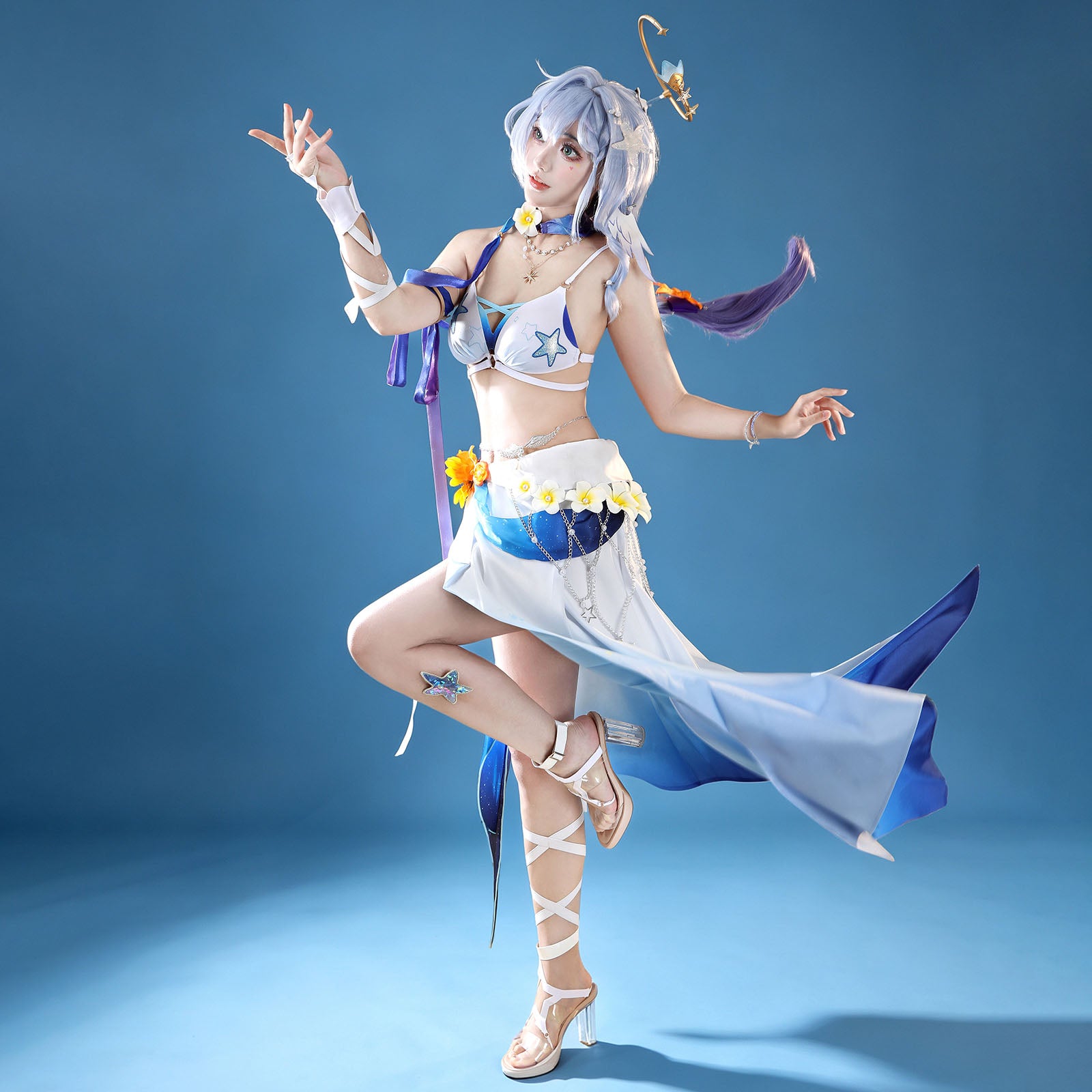 Honkai: Star Rail Robin Summeretto Cosplay Costumes Women's Themed Carnival Outfits