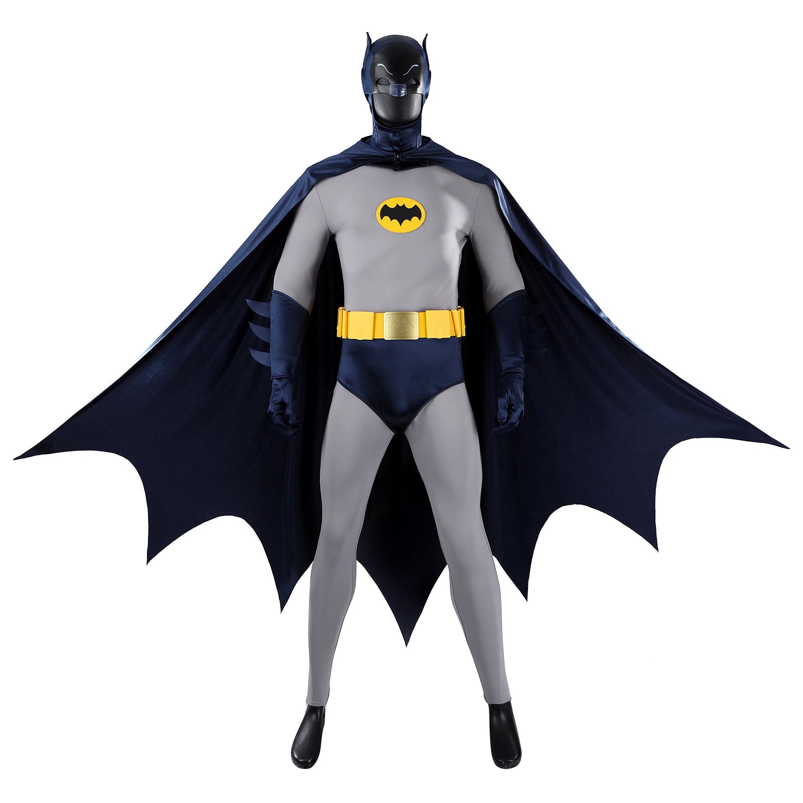 Retro Batman 1966 Adam West Top Level Movie Cosplay Costumes