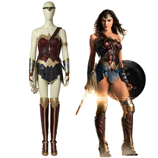 Wonder Woman Diana Prince Improved Version Female Cosplay Costumes