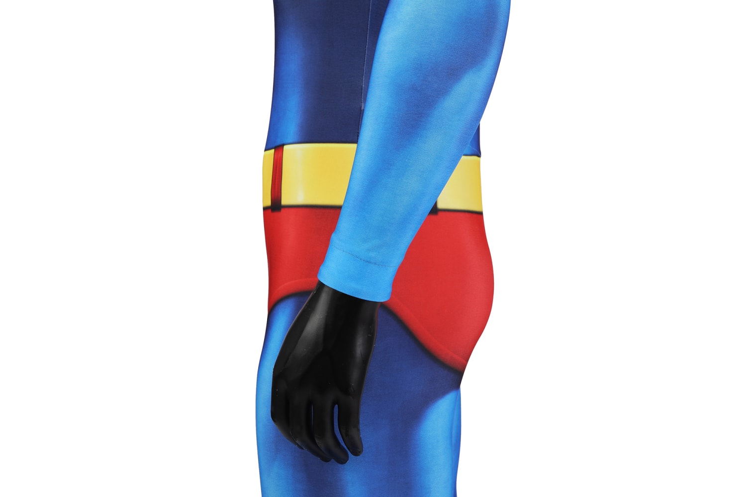 Superman 1978 Moive Christopher Reeve Male Jumpsuit Cosplay Costumes