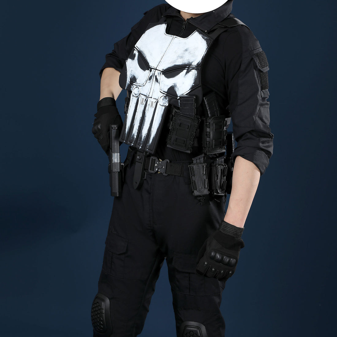 The Punisher One Last Kill Punisher Cosplay Costumes Frank Castle Skull Suit Halloween Outfits