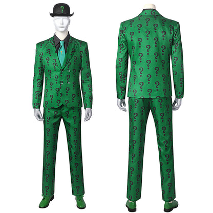 The Batman 1966 TV Riddler Edward Nygma Male Fullset Cosplay Costumes