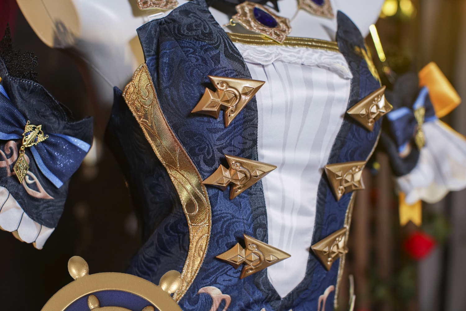 Game Genshin Impact Navia Full Set Top Level Cosplay Costumes