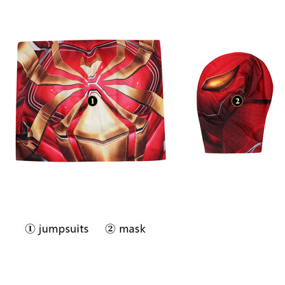 Spider-Man Iron Spider-Man Armor Jumpsuits Cosplay Costume