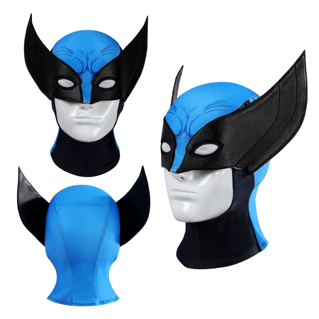 Fantastic Four Wolverine Cosplay Costumes Halloween Blue Jumpsuit for Themed Party Outfit