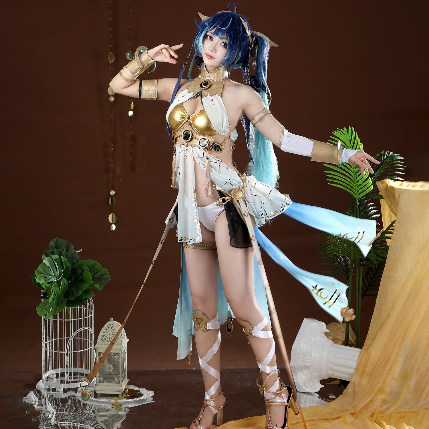 Game Wuthering Waves IUNO Dress Top Level Cosplay Costumes