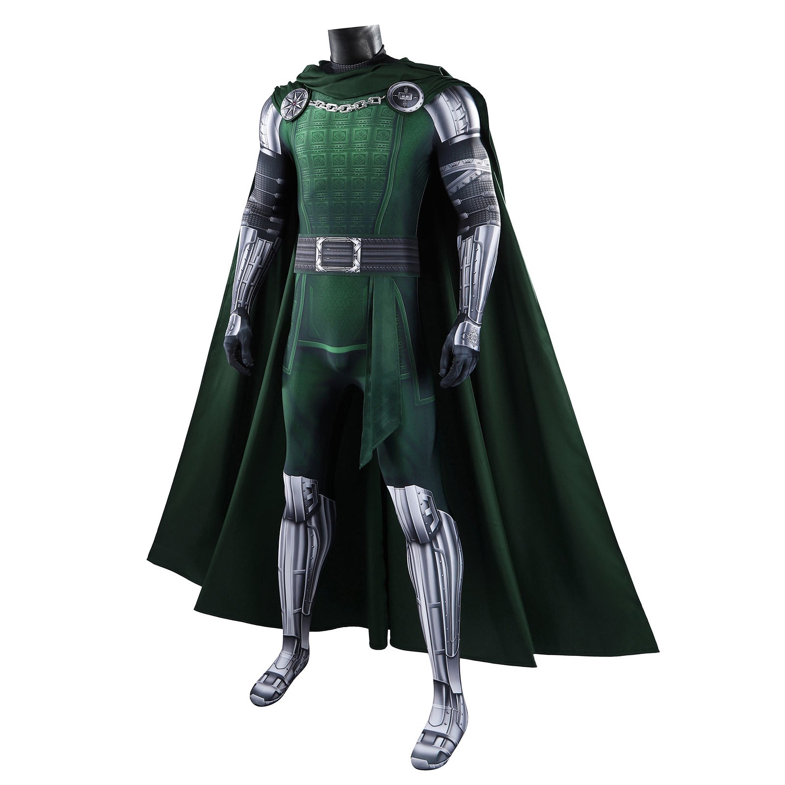 Avengers 5 Doomsday Doctor Doom Victor Von Doom Cosplay Costumes Men's Jumpsuit Themed Outfit