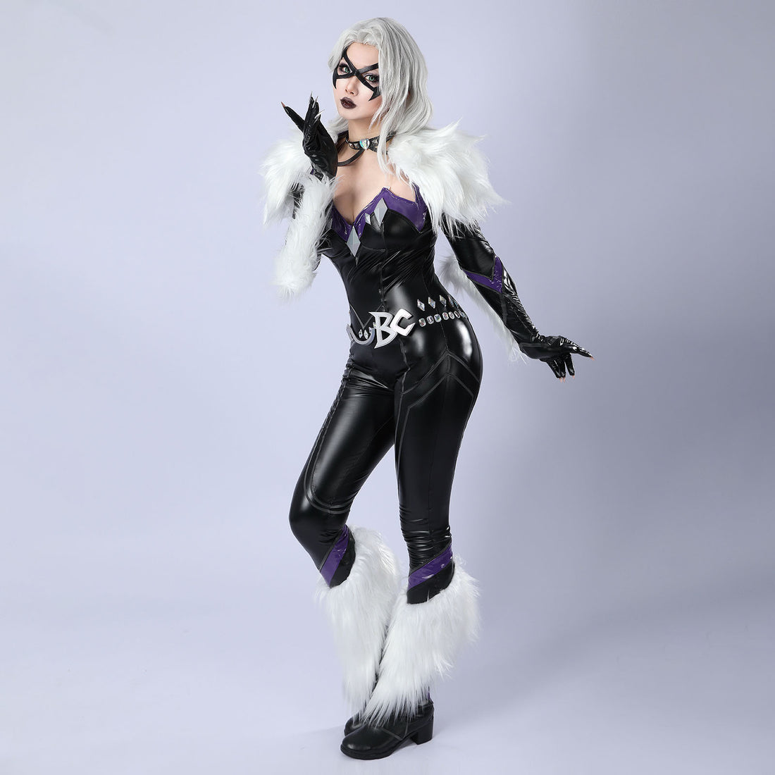 Marvel Rivals Black Cat Felicia Hardy Halloween Outfit Cosplay Costumes