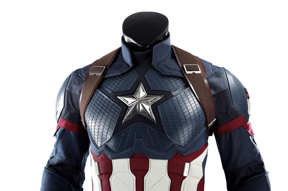 Avengers: Endgame Captain America Steve Rogers Pro Cosplay Costumes